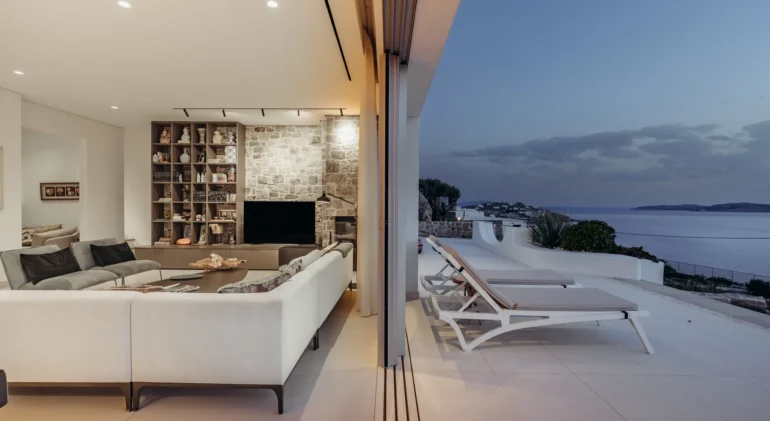 interior of property in mykonos