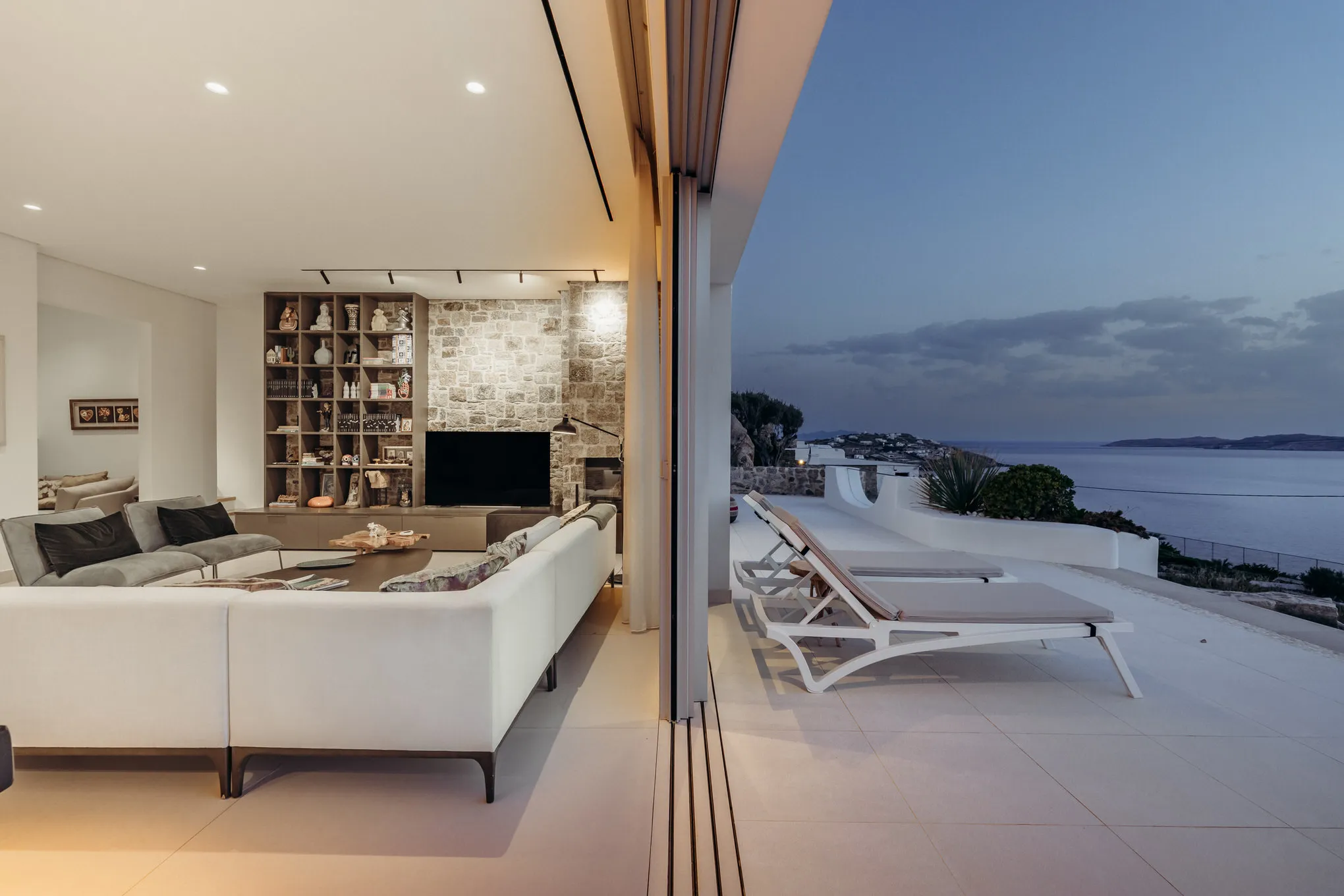 interior of property in mykonos
